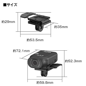 Amazon | GoPro変換アダプター GoProアクセサリー装着マウント